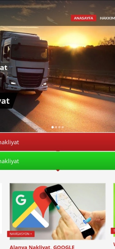 Alanyababacannakliyat Web Tasarım Mobil