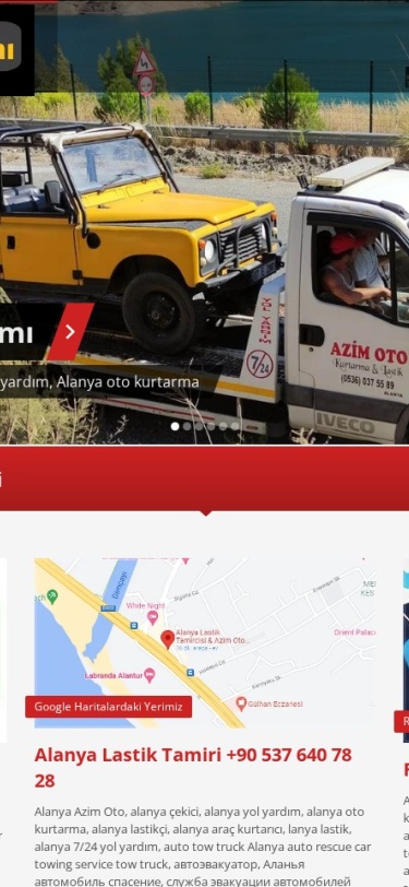 Alanyayolyardimi Web Tasarım Mobil