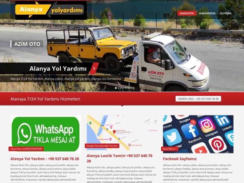 Alanyayolyardimi Web Tasarım Masaüstü