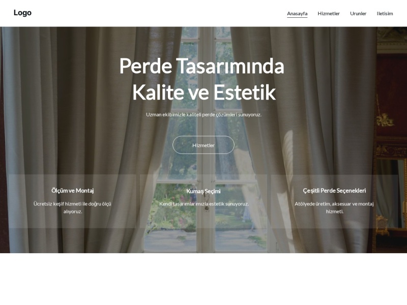 Aydemirperde Web Tasarım Masaüstü