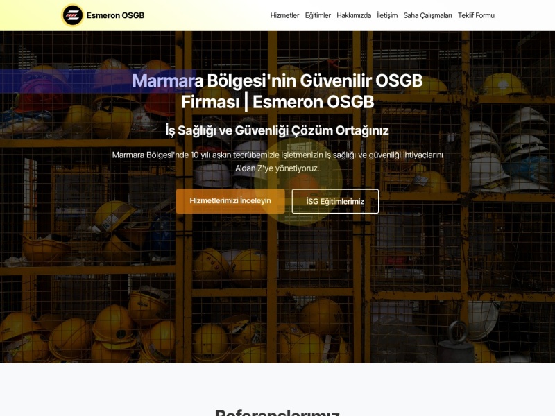 Esmeronosgb Web Tasarım Masaüstü