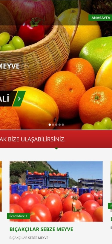Sebzemeyveburada Web Tasarım Mobil