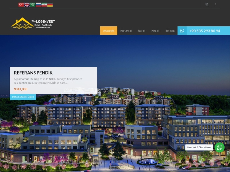 Theloginvest Web Tasarım Masaüstü